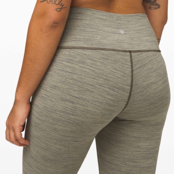 Lululemon wunder under hi rise tights sage size 12 - Picture 4 of 7